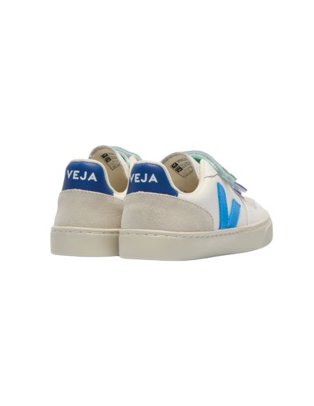 VEJA V10 WHITE BLUE