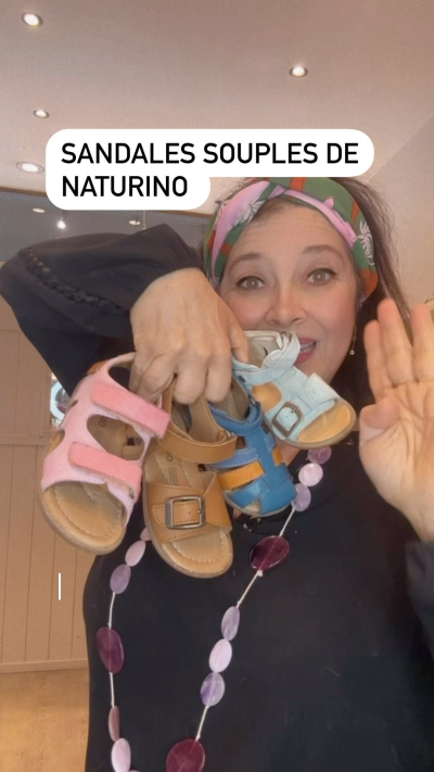Vous avez aimé chausser vos enfants en premiers pas de Naturino, vous adorerez aussi leurs sandales. \n\nLes casse-pieds, chaussures pour enfants...