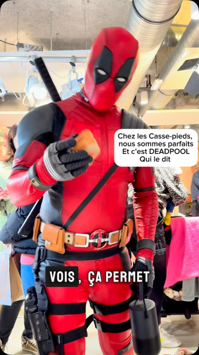 Je vous révèle un grand secret.\nC’est chez les Casse-pieds que les Super héros viennent chausser leurs enfants. \n\nMerci @mjanimation_inc  qui...