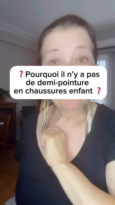 On me demande souvent : pourquoi il n’existe pas de demi-pointures dans la chaussure pour enfants ? 👶👟\n\nLa réponse est simple, mais elle touche à...