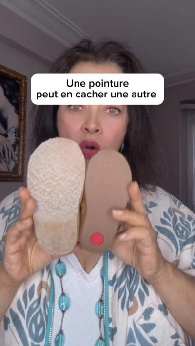 Tu vois ces deux semelles côte à côte ? 👟 Eh bien, elles affichent toutes les deux la même pointure. Pourtant, regarde la différence de longueur !...