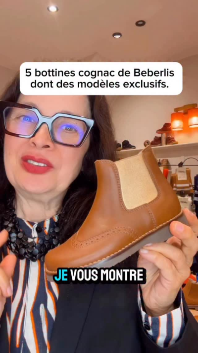 Les bottines cognac de chez Beberlis… un vrai coup de cœur cette saison 🥰\nJ’en ai sélectionné cinq modèles, tous dans cette belle teinte chaude et...