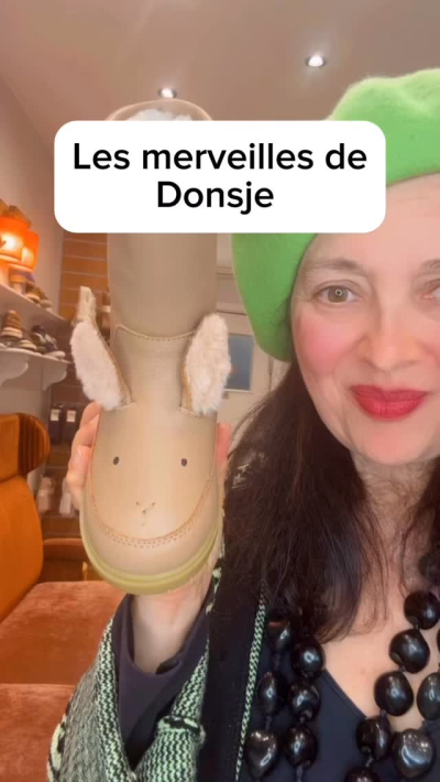 Il commence à faire froid, alors aujourd’hui on parle bottes fourrées 🐑❄️\n\nJe te montre les adorables modèles Donsje, parfaits pour garder les...