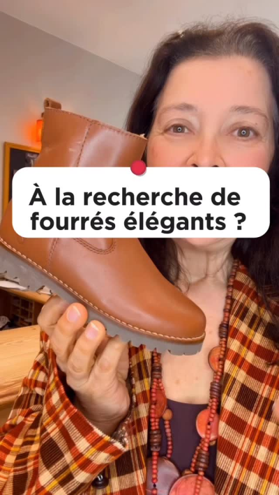 Les bottines à zip Beberlis 💫 sont entièrement fourrées de laine naturelle 🐑, à l’intérieur comme sous le pied. Chaudes, douces et respirantes,...