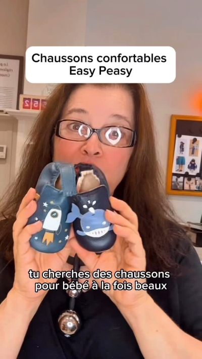 Aujourd’hui, je te parle des chaussons BluBlue d’Easy Peasy 🐥, une marque que j’affectionne tout particulièrement pour les tout-petits.\n\n👣 Un...